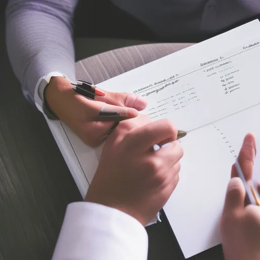 

This image shows a person writing down their budget on a piece of paper with a pen. The person looks determined and focused, suggesting that they are taking the task of budgeting seriously and are committed to creating a budget and sticking to it.