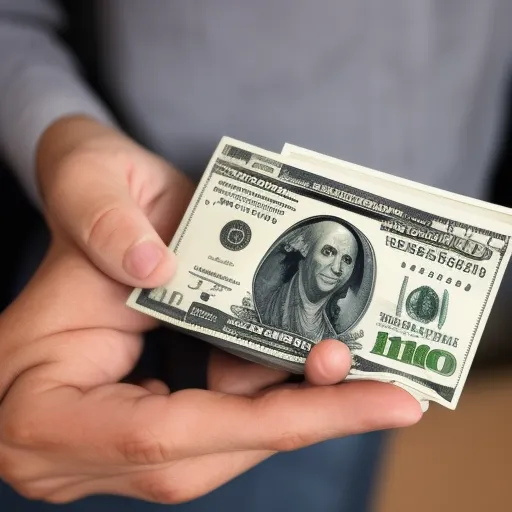 

The image shows a person holding a stack of cash in their hands, with a smile on their face. The person is surrounded by items such as a laptop, a new car, and a house, representing the different ways to use a tax